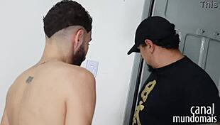 imagine sitting on the ice cream man's massive cock. Feeling every inch in this gay encounter.