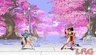 tqh 0 mai team vs chunli team in hentai anime