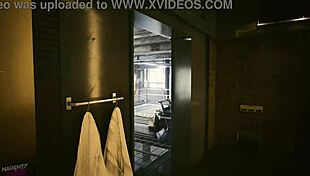 Cyberpunk 2077 shower scenes, patch 2.1, bathing in the game.