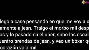 The old fat Mexican milf wife gets caught cheating at home with her lover in a video story