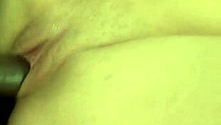 Does the brunette spread her legs for his entire BBC with determination?