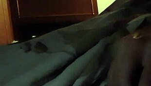 Neighbor fingers pussy at night causing orgasm