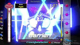 Hey, at the rave, I met this girl and got her all excited in the hentai game part 6