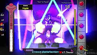 Hey, at the rave, I met this girl and got her all excited in the hentai game part 6