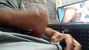 THE SOLOBOY MASTURBATES ALONE IN HIS ROOM.