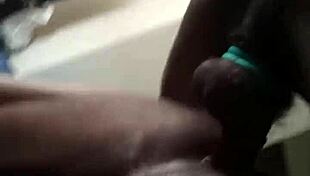 Solo Gay Man Strokes His Big Schlong in Detailed Close-Up Scenes