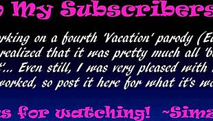 Sims Parody With Big Tits And Ass In European Vacation