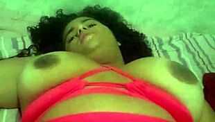 A brunette Brazilian babe indulges in solo masturbation, teasing her ass and pussy.