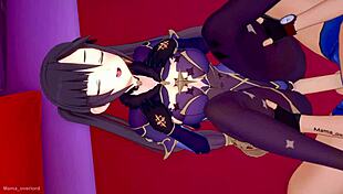 Mona Wants To Be Fucked In The Love Hotel Genshin Impact Gameplay!