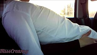 Did you see that dick flash to the teacher? She fucked me hard in the car right there in public.