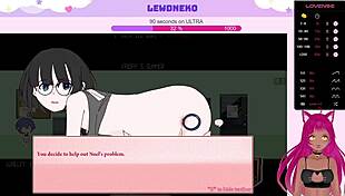watch vtuber lewdneko play femboy burgers with all that moaning and assfucking