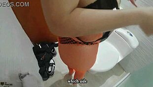 Watch Mafer's Skinny Body in Shower Pantyhose, Sucking and Doggystyle Cumshot