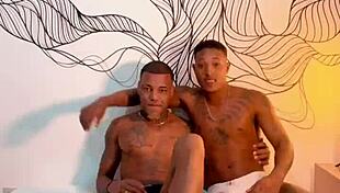 Blond Twink Endures Intense Orgy Fuck By Two Huge Cocks