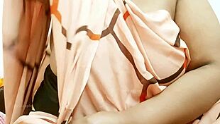 hey, check out this indian sexy aunty with those big tits shaking 😍