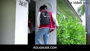 Roughuse freeuse black teen 18+ stepsister