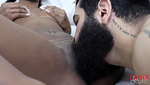 Young Black Girl with Huge Ass Takes Intense Assfucking