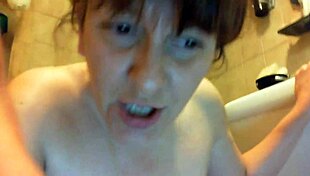 A teen amateur spies on wet masturbation in shower leading to orgasm and squirting