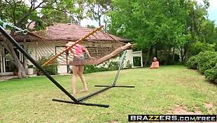 I Sneak Into The Garden To Watch Casey Calvert Squirt With Dan, Feeling The Thrill Of The Brazzers Scene.