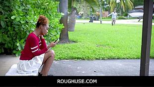Roughuse freeuse black teen 18+ stepsister