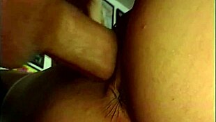 Hot blonde tries new position at work, ass bent over!