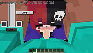 ellie gets her face fucked deep with a facial