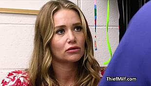 Milf Suspect Moans Loud Riding Officer's Hard Cock