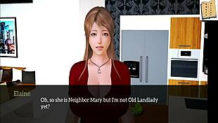 Anime girl with big ass in family series 148