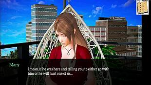 Anime girl with big ass in family series 148