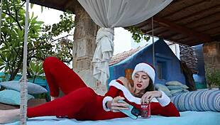 Melena Maria Rya's Hot Topless Selfie With Natural Tits And Masturbation!