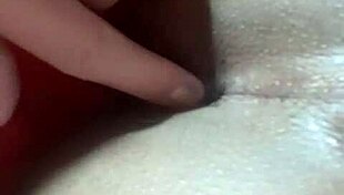 my wife is licking my ass completely on red