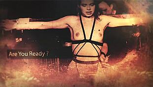 why am i pouring wax on this teen's tits and spanking her ass?