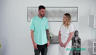 Damn! Masseuse Spots Boner During Nuru Massage Session