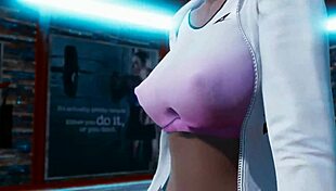 Hot Pawg Anime Babe Gets Pounded Hard During Gym Workout by Monster Cock