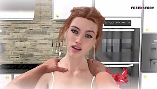 Kings - Dreaming of Riley in Stunning 3D PORN Adventure with Epic GAME Action