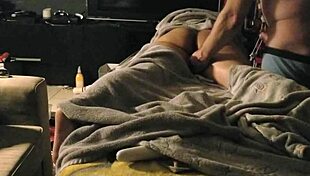 i'm massaging my oiled wife, turning it into oral sex