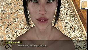 Gorgeous brunette Katie deepthroats cock!