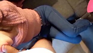 My aunt gives me a blowjob when my uncle is not there