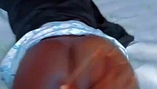 I get my beautiful black ass played with by mr g.