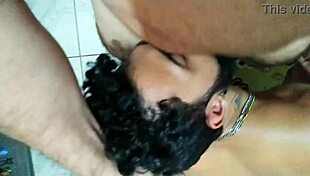 I Went to the Married Guy's House to Give My Ass and Receive His Cum in My Mouth