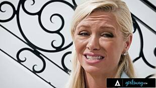 Gorgeous Mila Monet Enjoys Passionate Pussy Eating And Scissoring With Her Adorable Cougar Girlfriend On Girlsway