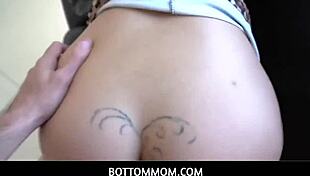 big tits stepmom anna nicole west enjoys a family moment with stepson