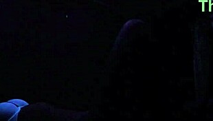 Britney Madison In Blacklight Performance