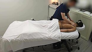 wow, sarah, young 18+ indian student, gets her sexy body massaged first time! 😍