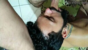 I Went to the Married Guy's House to Give My Ass and Receive His Cum in My Mouth