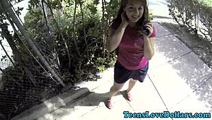 i saw that teen get jizzed outdoors