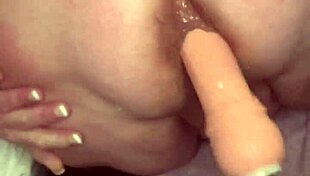 subtle ass stretching with machine for first time anal