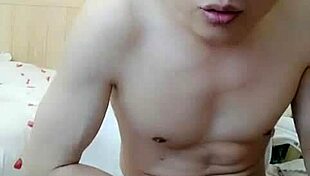 I'm watching this vietnamese couple masturbate while chatting sexily at home