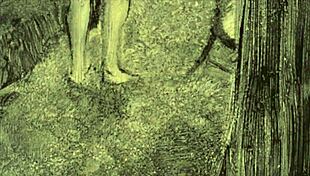 Bold vintage erotic art from antique anime cartoons.