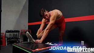 Blain O'Connor Doggystyles Jordan Starr With Monster Cock