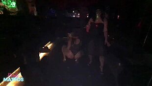 The Dj Couldn't Hold Back And Had To Fuck Me In His Booth At The Swing House